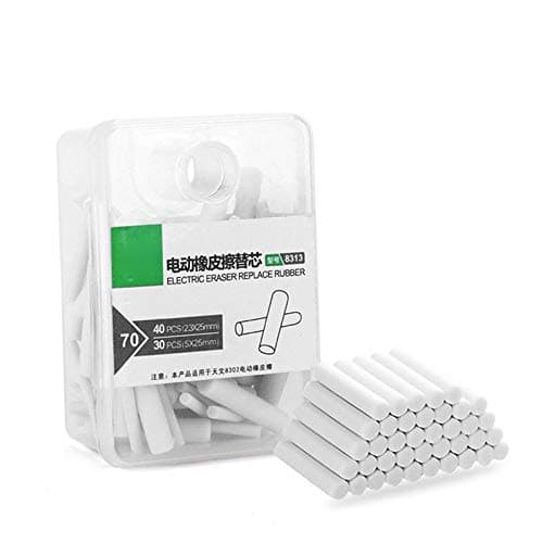 Majome 2.3mm 5mm Electric Eraser Refill Eraser Replacement Erasers Sketch Erasers