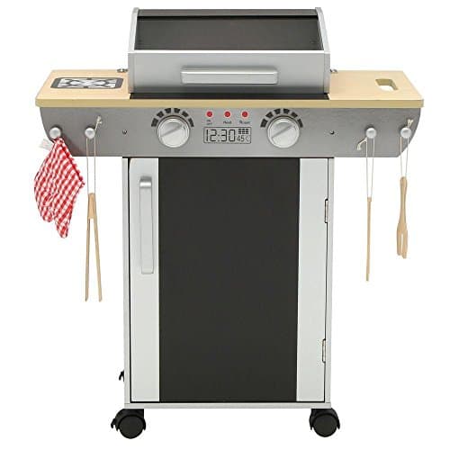 Play Accessories Barbecue Includes 9 Play Accessories 25.75 in. Realistic Barbecue Look