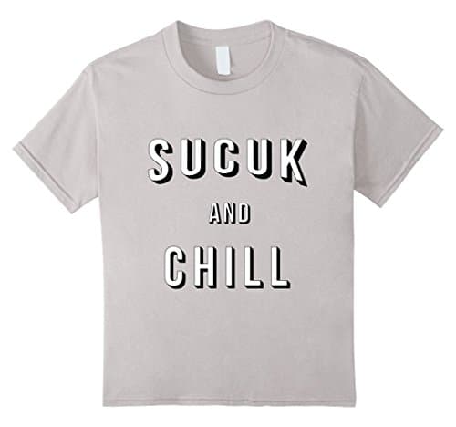 Kids SUCUK AND CHILL 4 Silver