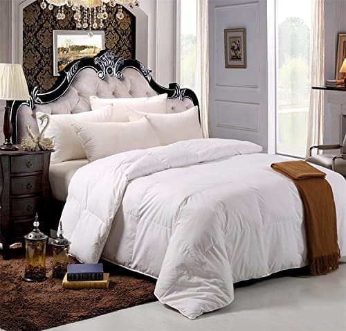 Softwings 50% Goose Down and 50% Feather Filling Bedding Comforter (California King 106-by-90 inch)
