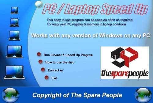 Dell XPS 14 (L401X) Fix Slow or Boost PC, Speed Up or Tune Up, Files & Registry Cleaner / Optimizer Solution Disc / Disk For Windows XP VISTA 7 & 8