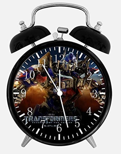 Transformers Alarm Desk Clock 3.75" Home or Office Decor W207 Nice For Gift