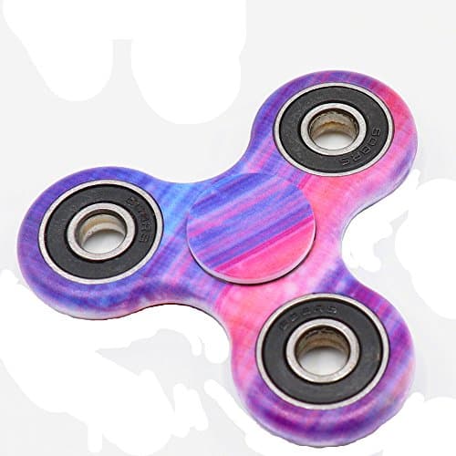 BING RUI CO Fidget Spinner - Decompression Hand Spinner Toy With Premium Hybrid Ceramic Bearing - Finger Toy, Perfect For ADD, ADHD, Anxiety, and Autism Adult Children (Navy blue)