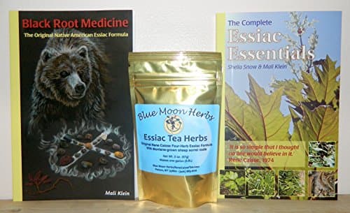 Blue Moon Herbs Essiac Book and Tea Combo