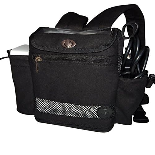 Small Backpack for Inogen One G4 & Oxygo Fit with room for extra battery & cords