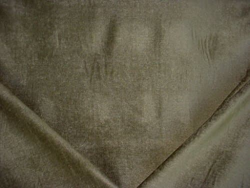 Golding Fabrics Sarah in Basil - Buttery Shimmering Solid Chenille Designer Upholstery Drapery Fabric - By the Yard