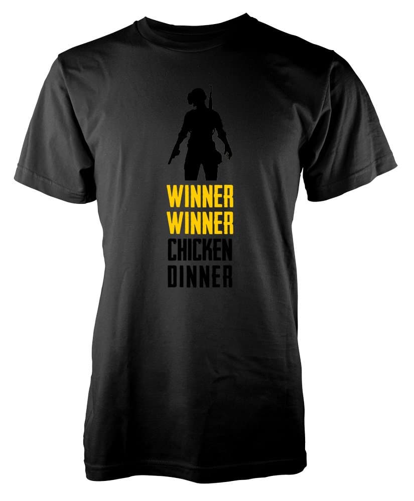 Ramgfx Player Unknown Battleground Winner Winner Chicken Dinner pubg T Shirt Mens Ladies Kids