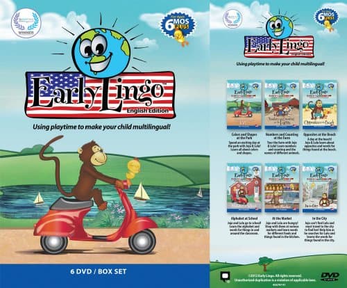 Early Lingo English 6-DVD Box Set