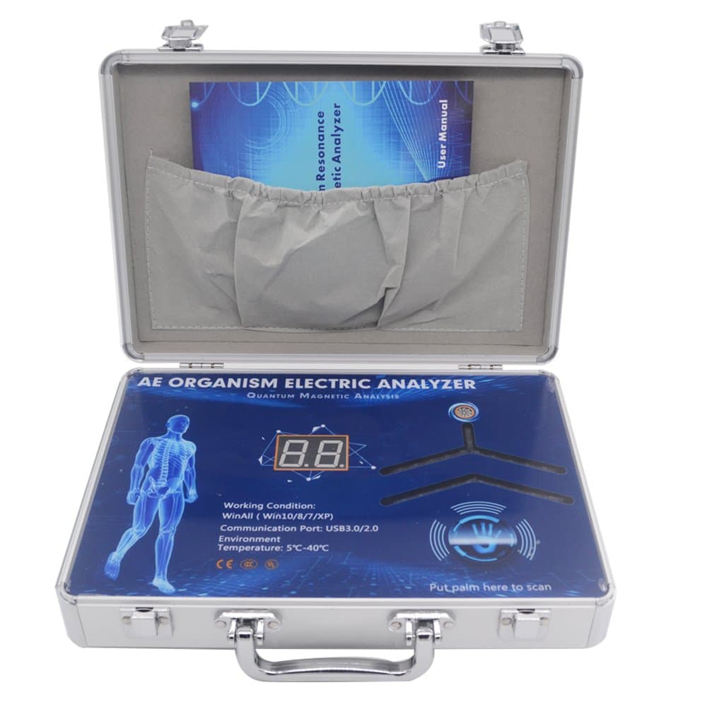Quantum Resonance Magnetic Analyzer Sub-Health Body Analyzer 47 Reports English and Spanish Software 2019