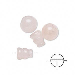 Guru Beads Rose Quartz (Set of 2)