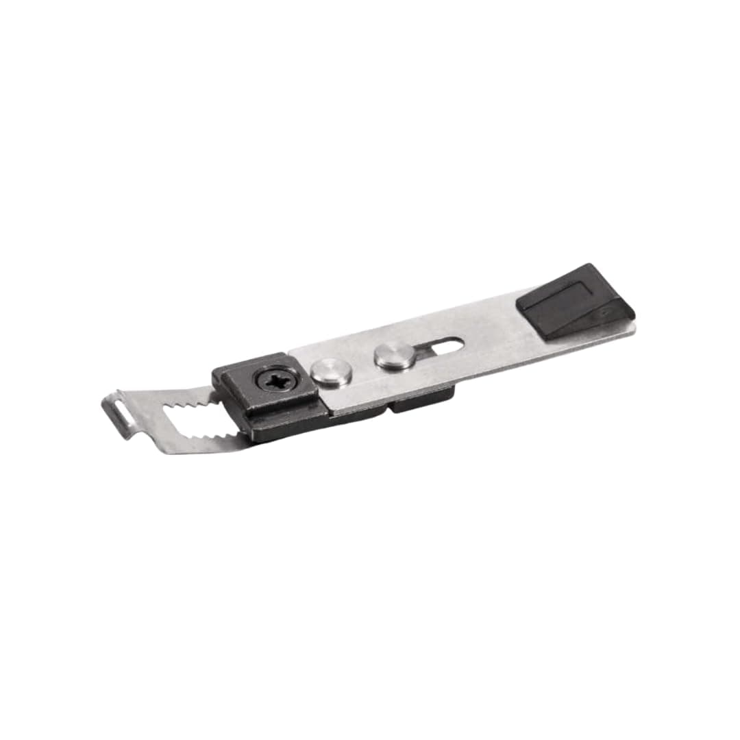 stahl-design-tebart 102280749 Locking TS 3000/5000 Galva Stop Unit for Geze Slide Arm, Silver