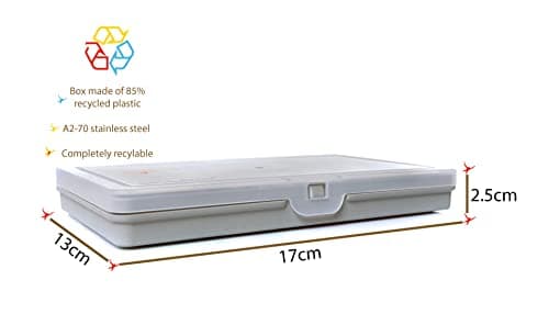 Monkeyjams' Shed | 215 Assorted Black Flange Self Tapping/Trim Screws - DIN4174 | No.4, No.6, No.8 and No.10 | Black Oxide Plated Steel