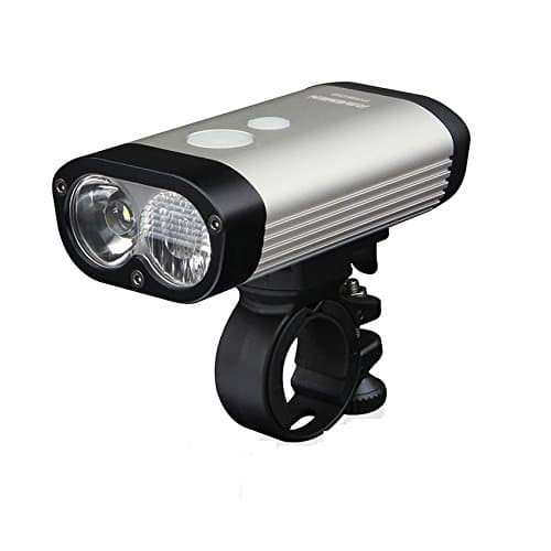 RAVEMEN Unisex 600 Bike Light, Silver