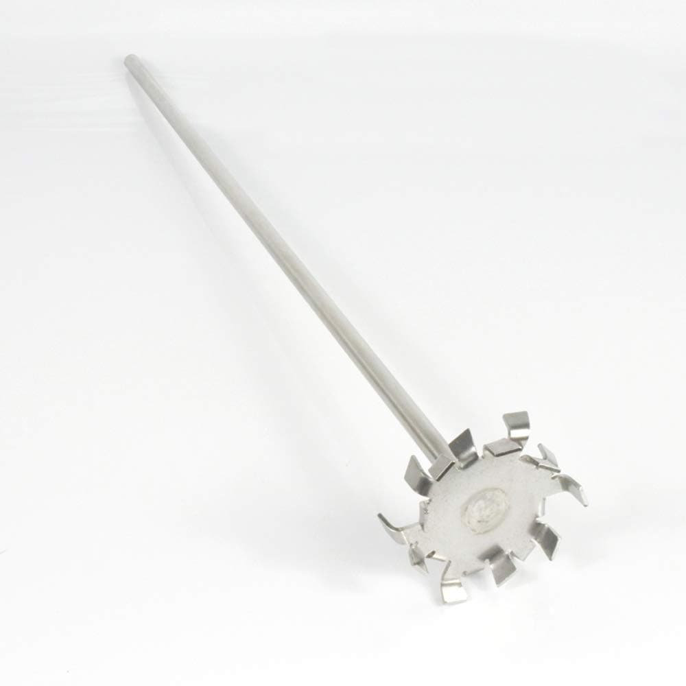 Dissolve Type Stirring for Blender Overhead Stirrer Electric LAB Mixer Shaft 31CM Length Diameter 6cm SS304