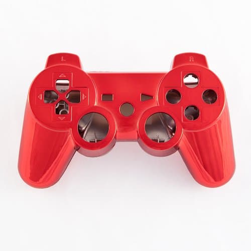 Red Chrome Custom Controller Shell for PS3