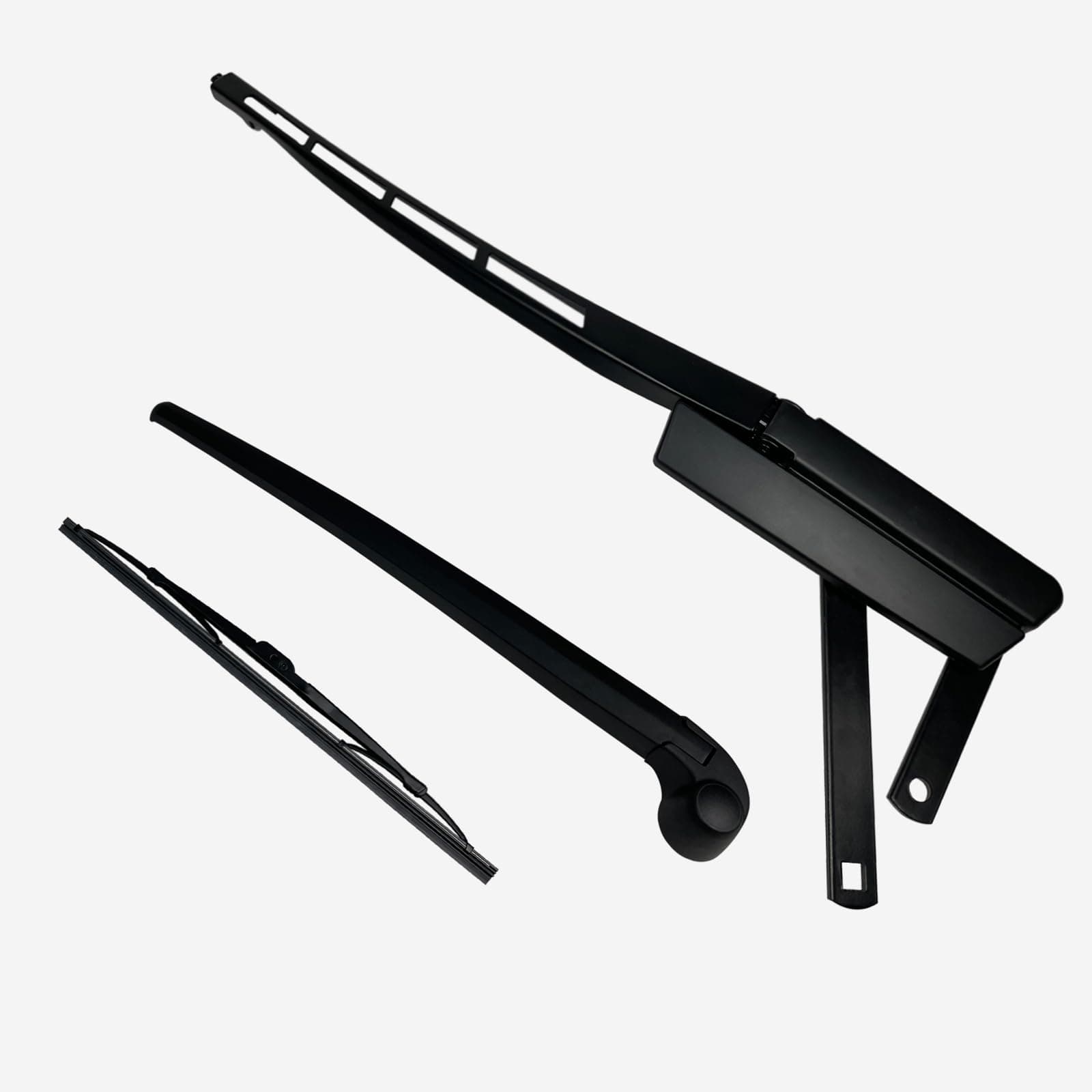 koxuyim Front Right Passenger Side Windshield Wiper Arm Compatible with 2007-2016 Audi Q7 Replaces# 4L1955408B 4l1955408B1P9 | with 1 Rear Wiper Arm & Blade