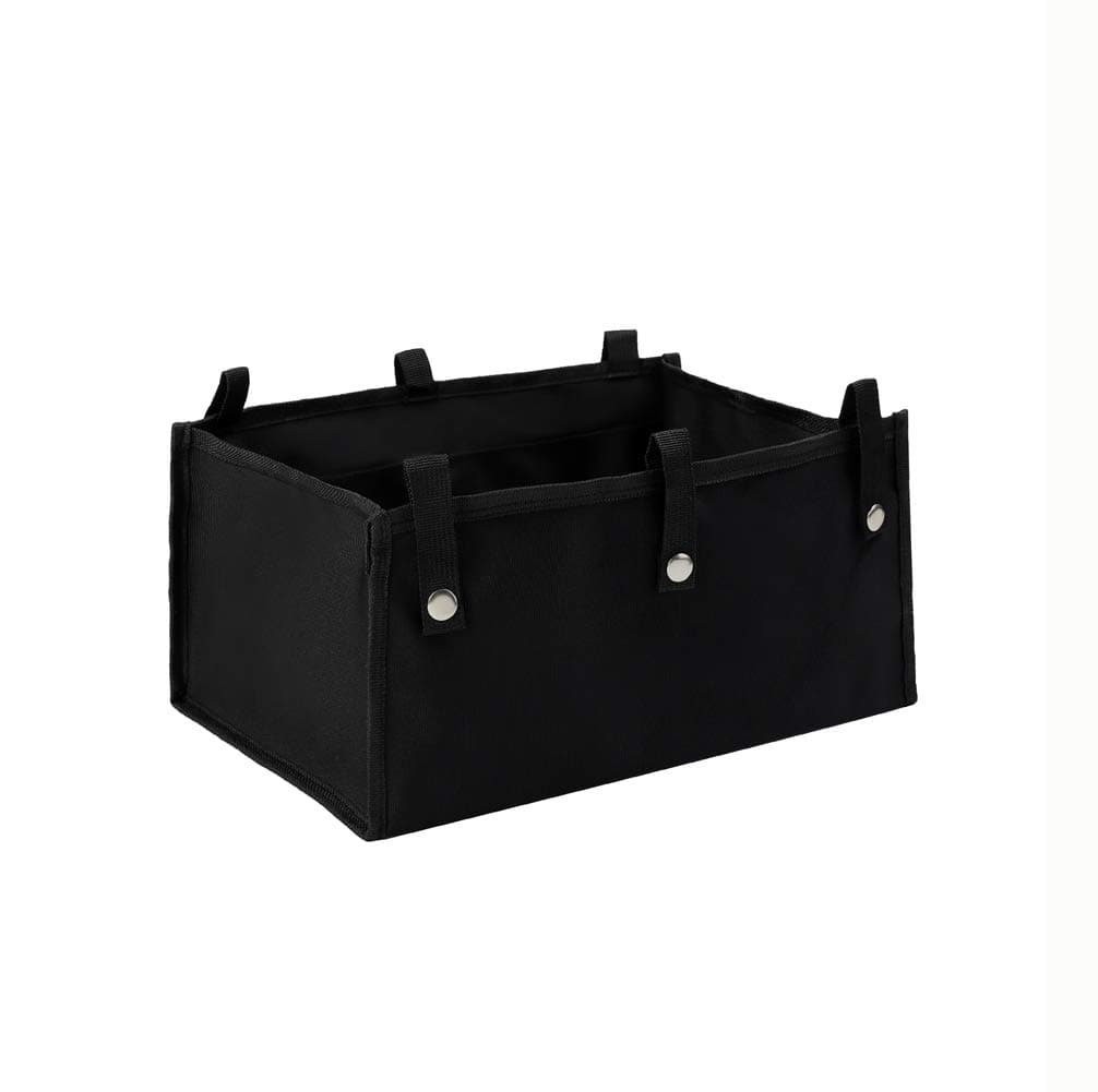 Under Seat Rollator Bag, Large Size Rollator Basket, Under Seat Bag or Tote for Four Wheel Rollator, Walker Underseat Replacement Medical Basket (Black)