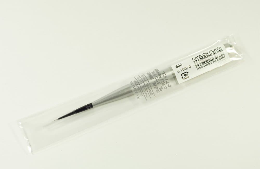 630 Camlon Pro Plata 100/0 Micro Paint Brush
