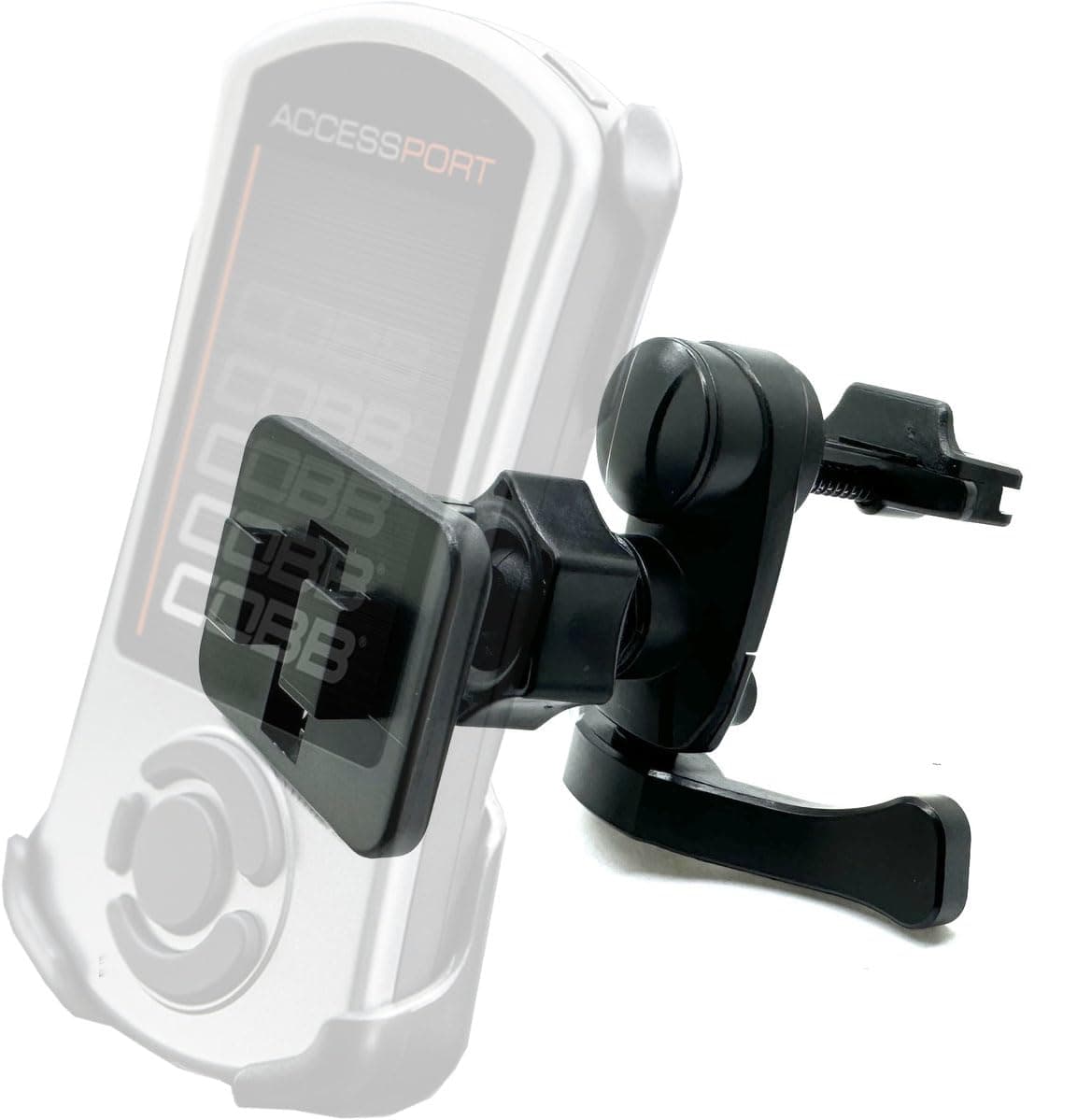Simple-Lock Car Air Vent Holder Mount for COBB Tuning AccessPORT V3 Auto Tuner programmer (Fit all horizontal and vertical Vent)