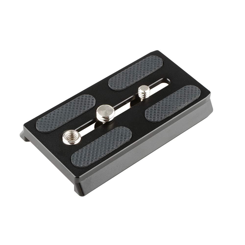 Camera Quick Release Base Plate with 1/4" & 3/8" Threads Compatible with Manfrotto577/ 501/504 Tripod - 2149