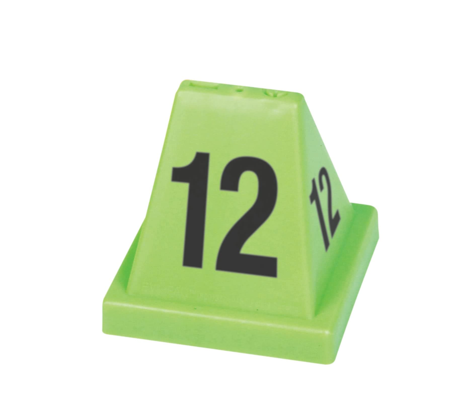 Forensics Source Crime Scene Evidence Marker Versa Cones, Numbers 1-20, Green