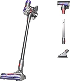 V8 Plus Cordless Vacuum, Cleans Hard Floors and Carpets, Detangles, Converts to Handheld, 115AW, 2 Power Modes, Up to 40 Minutes¹