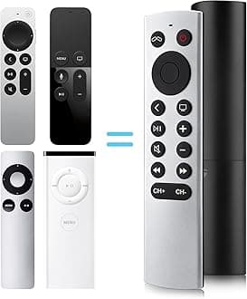 Replacement for Apple-TV-Remote, Remote for Apple TV 4K/HD (NOT Siri & Voice)