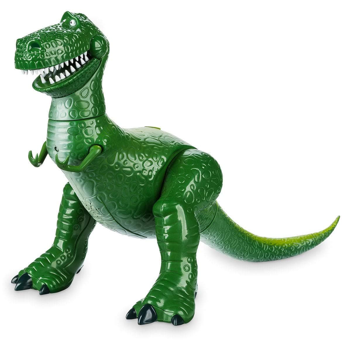Disney Store Official Rex Interactive Talking Action Figure from Toy Story, Features Sounds and Phrases from The Movies, Interacts with Other Figures and Toys