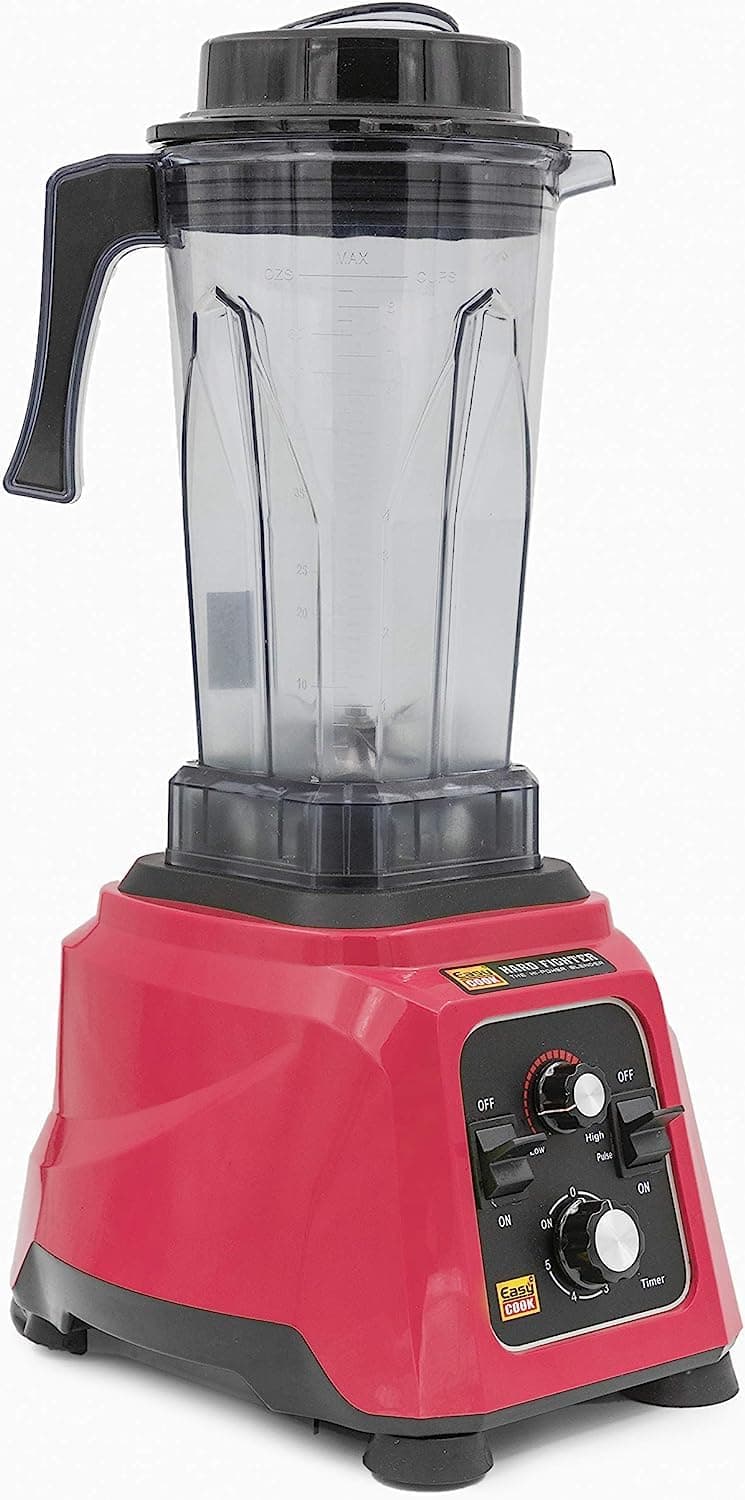 Easy Cook Hardfighter Heavyduty Blender, Red, 804F20