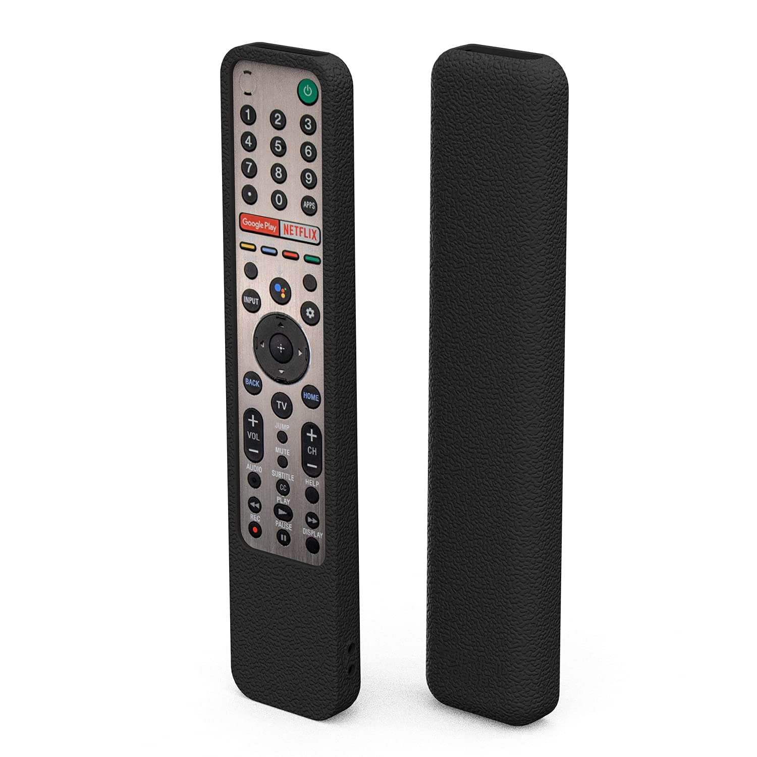 MOSHOU Shockproof Protective Case Compatible with Sony XG95 / AG9 / KD Serie RMF-TX600E RMF-TX600U RMF-TX500E RMF-TX500U Remote Silicone Cover, Flexible Anti-slip Skin Protector (Black)