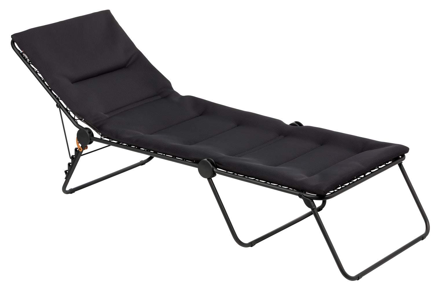 Mobilier Sunbed, Foldable, Adjustable backrest, Lace System, Siesta L, Air Comfort, Colour: Steel, LFM2851-6135