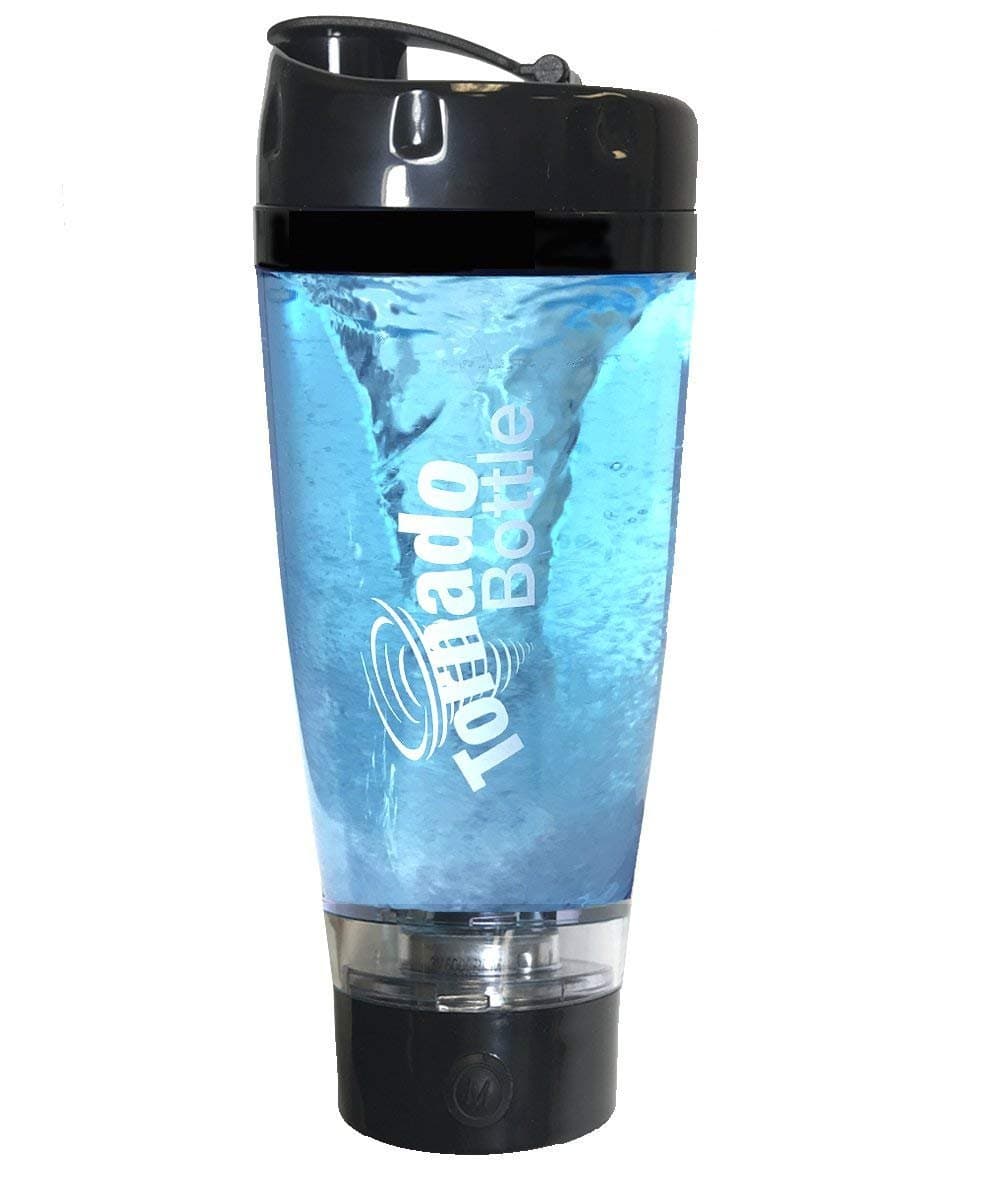 Northern Response Presents Tornado Bottle 2.0 USB Rechargeable Vortex Mixer, Electric Protein Shaker, Tumbler, Leak Proof, BPA-Free, 20oz (black)