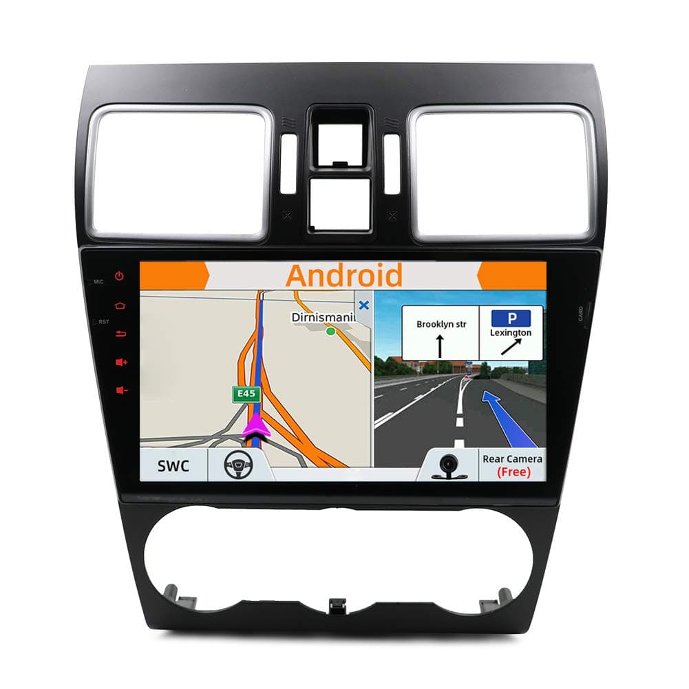 Android 8.1 Car Stereo for Subaru Forester Stereo 2008-2018 Radio GPS Navigation Headunit | 9 Inch Octa Core 1024x600HD | Support Bluetooth Steering Wheel WIFI USB SD 4G | Free Backup Camera |
