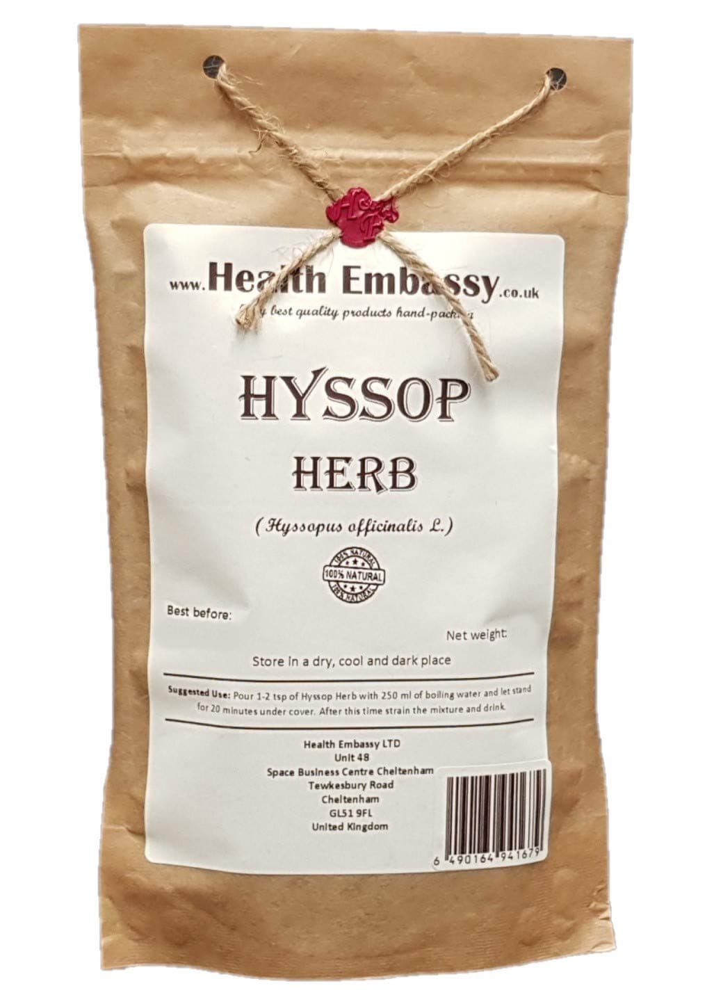 Hyssop Herb Tea | Hyssopus officinalis L | 50g