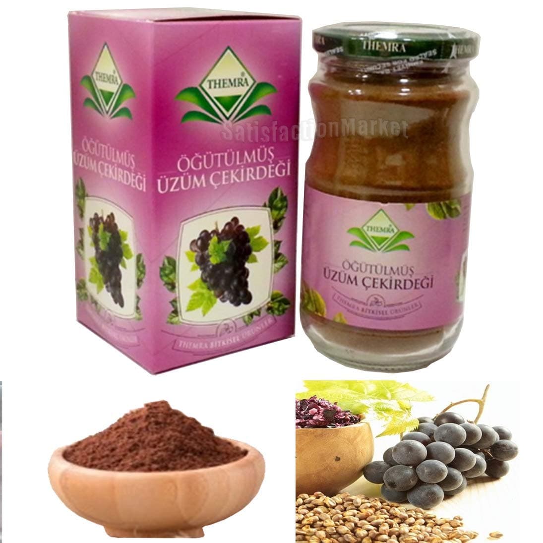 Themra Grounded Pure Grape Seeds Net 240 g