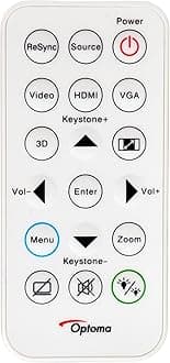 Optoma W312 Full 3D WXGA 3200 Lumen DLP Data Projector with Full Digital and Analog Connectivity and 20,000:1 Contrast Ratio