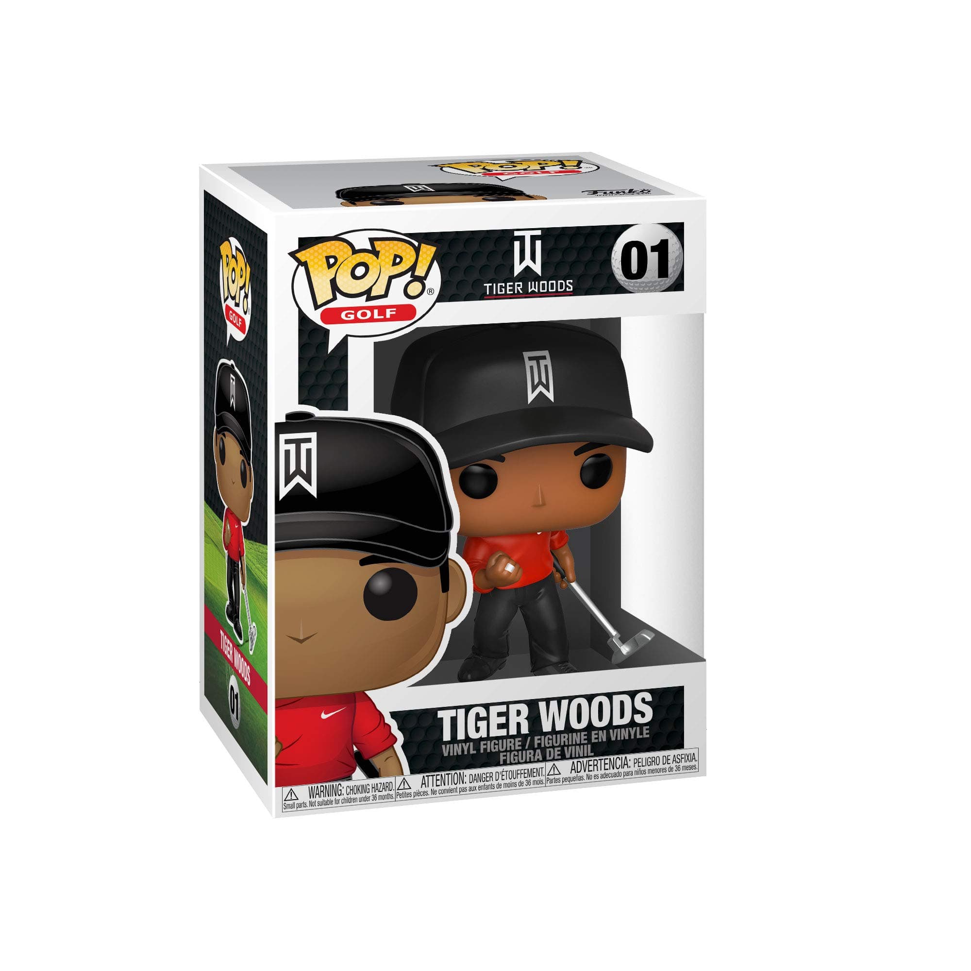 Pop! Golf: Tiger Woods (Red Shirt)