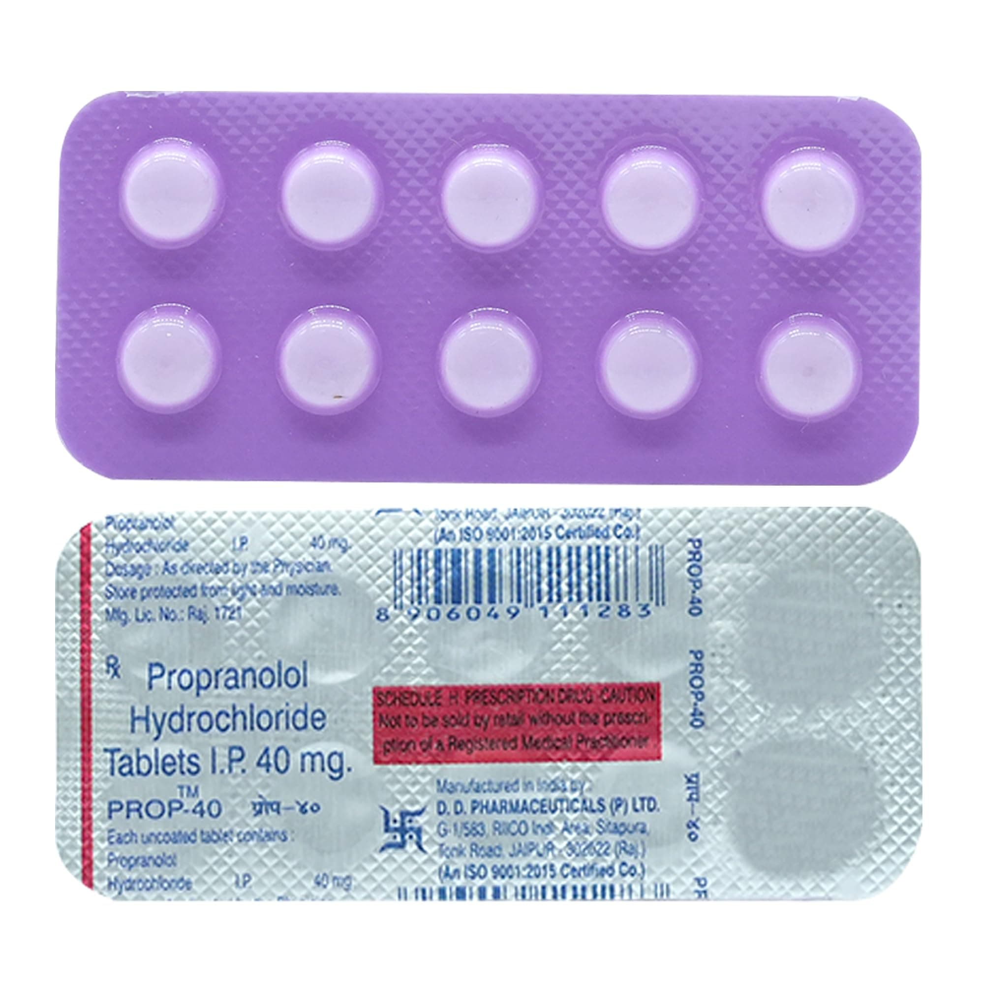 PROP 40MG - Strip of 10 Tablets