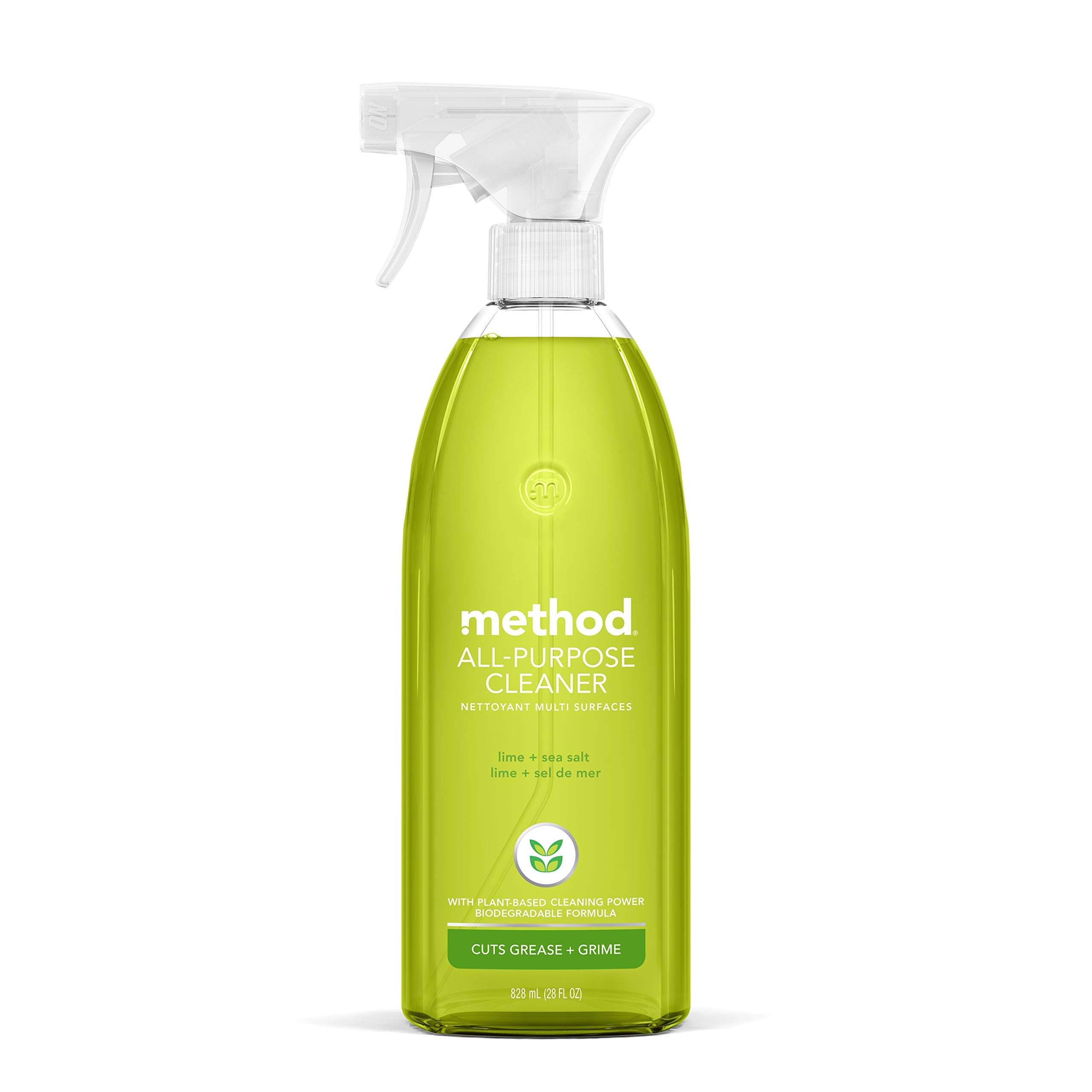 Method All-Purpose Cleaner, Lime + Sea Salt, 28 Ounce, 1 pack, Packaging May Vary
