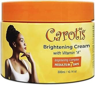Skin Brightening Cream – 300ml / 10.14fl oz – 7 Day Night Cream for Uneven Skin Tone, with Vitamin A