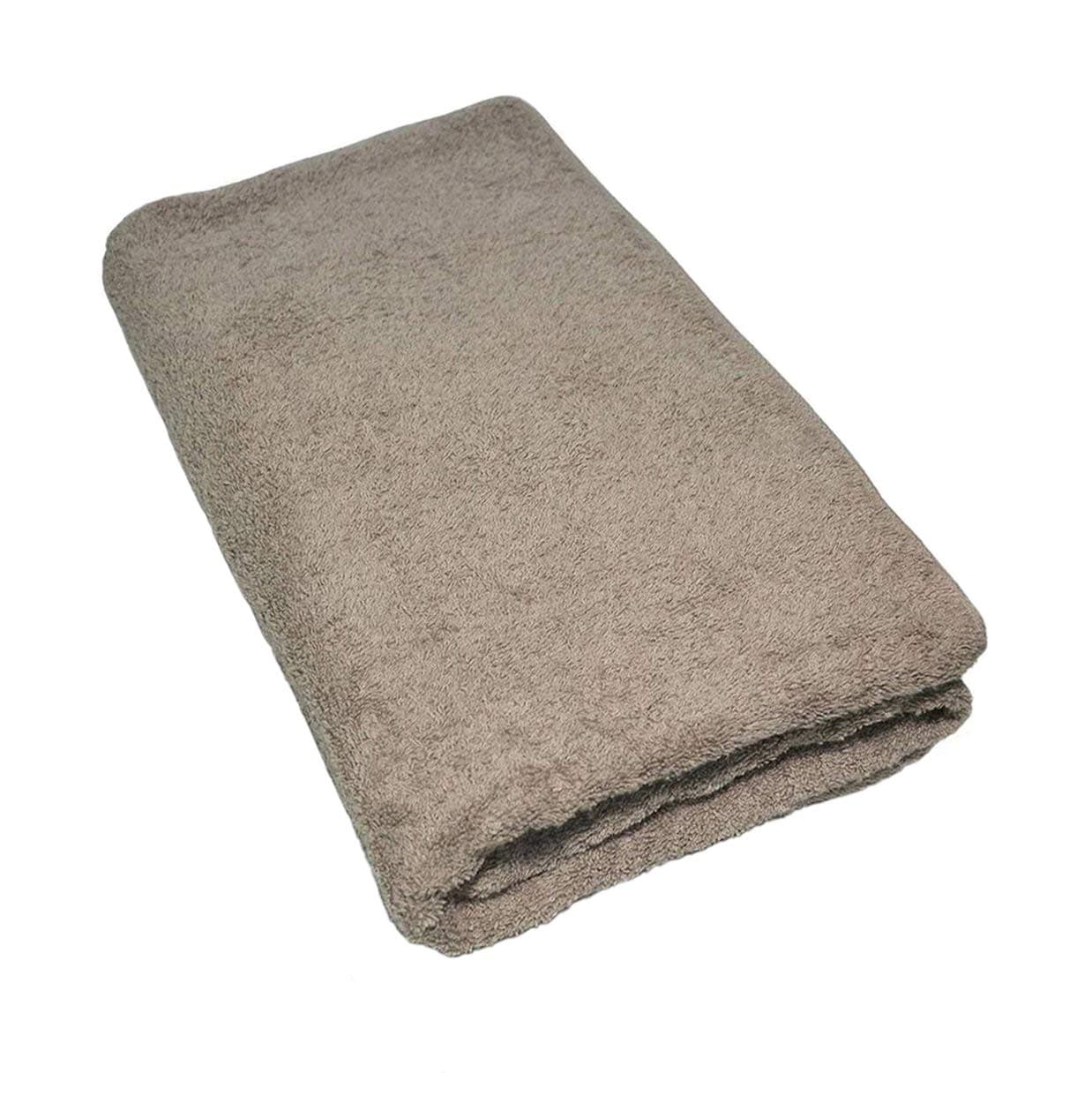 Imabari Towel Thick Bath Towel (Light Brown, 1)