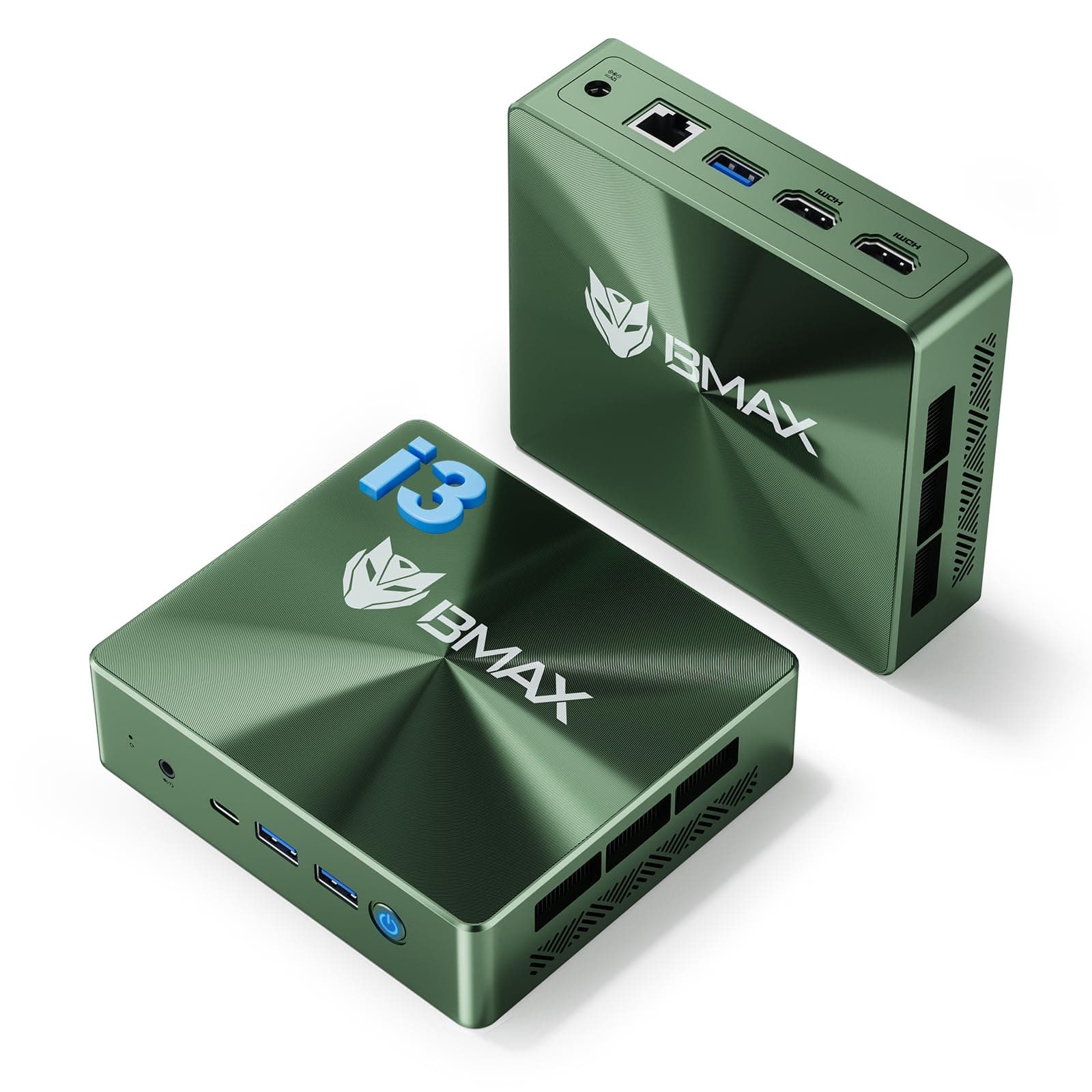 B6 Plus Mini PC with Intel i3-1000NG4 (Beats N150/N100/N95) | 12GB LPDDR4 | 512GB NVME SSD | Win 11 Pro | 3 x USB 3.0 | 4K Display Support | Dual SSD Slots | Wi-Fi 5 Micro Office Desktop Computer