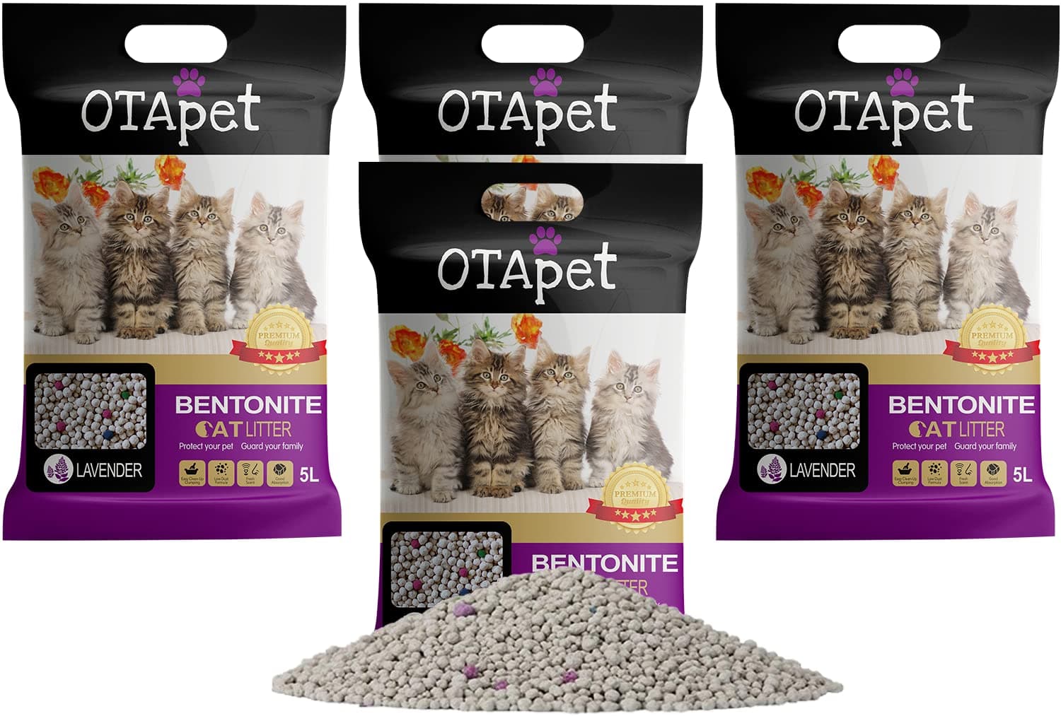 OTApet cat litter 20L 18kg - Lavender