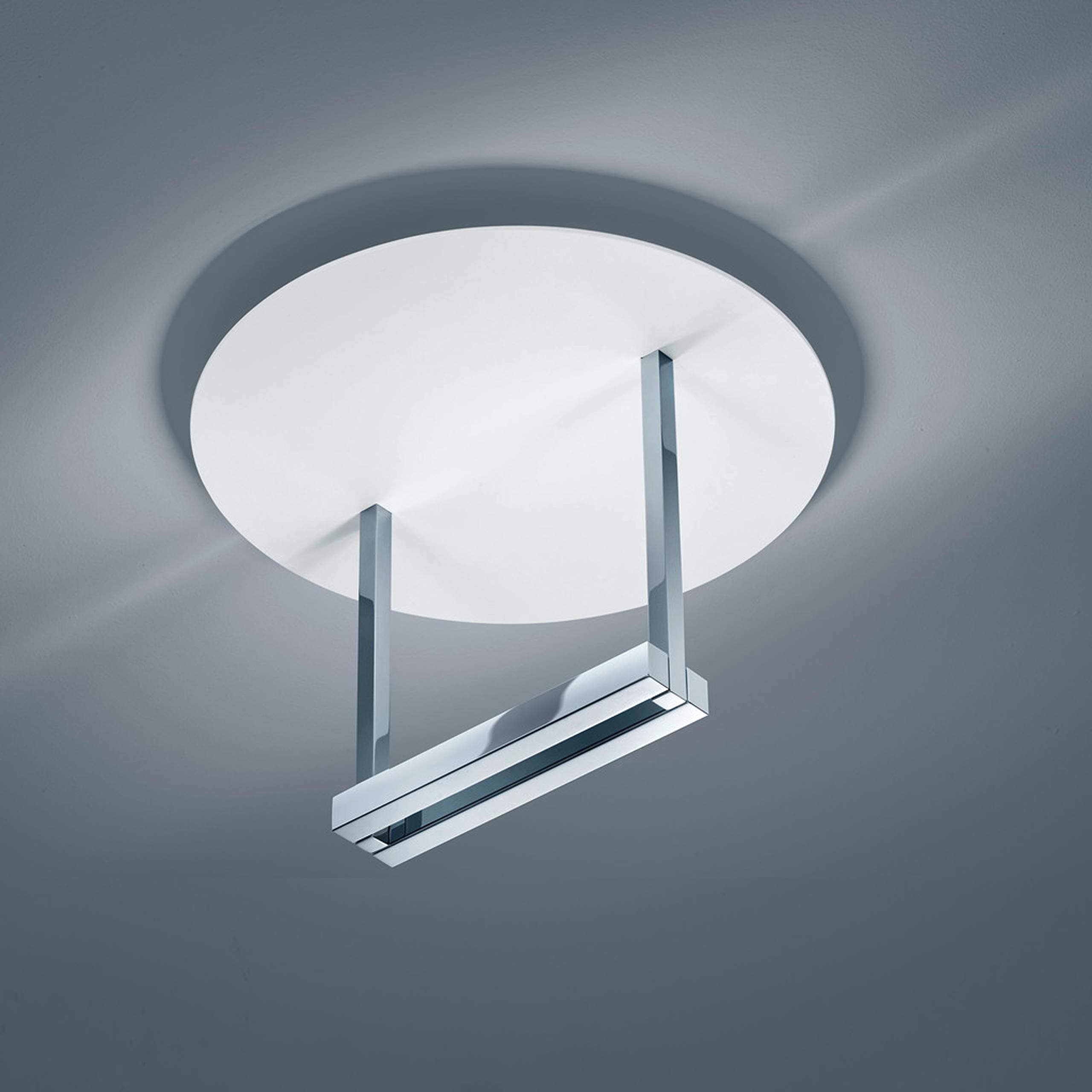 Helestra MATA Ceiling Light Matte White - Chrome 25/1724.84