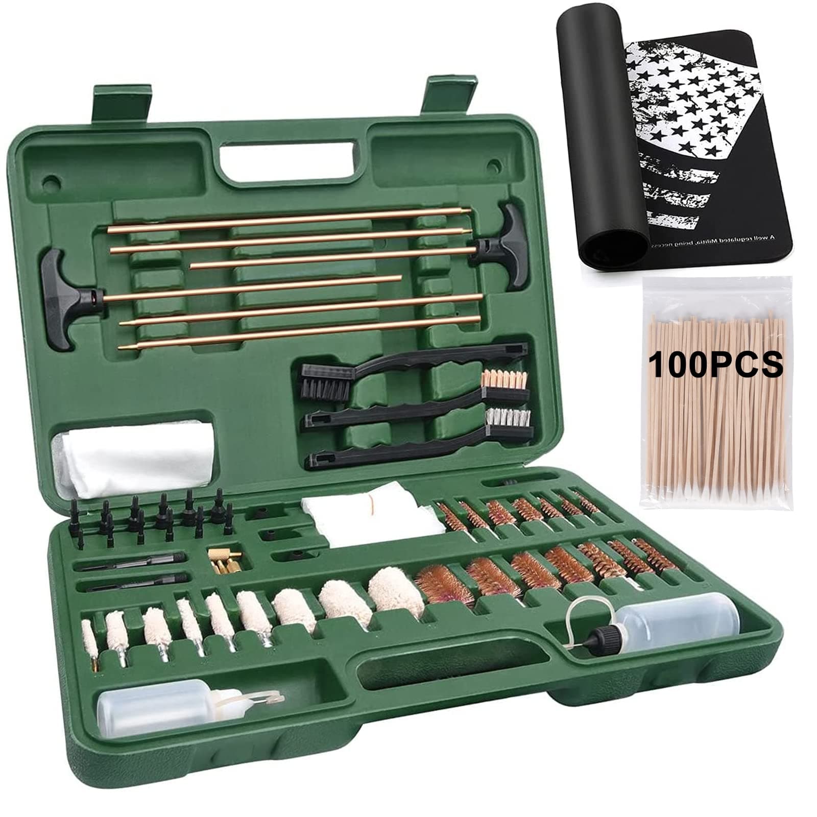 Universal Gun Cleaning Kit - plastic jags and loops