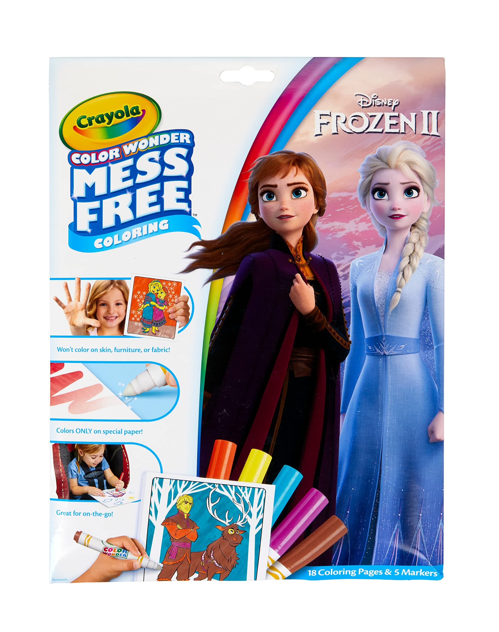 COLORING PAD & MARKR FROZEN 2