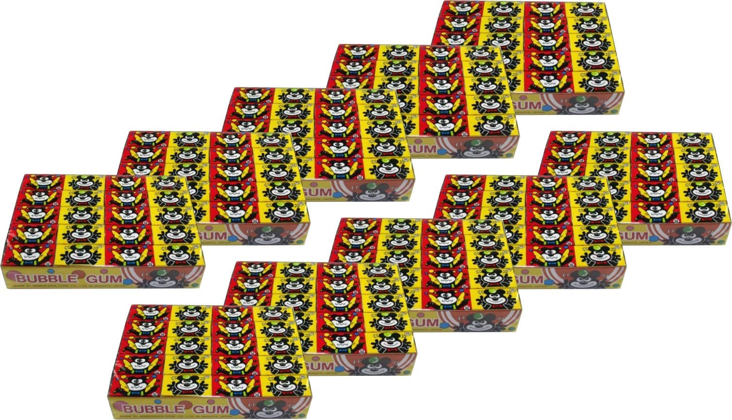 Marukawa Bear Fusen Bubble Gum 8.79oz (10 Pack)